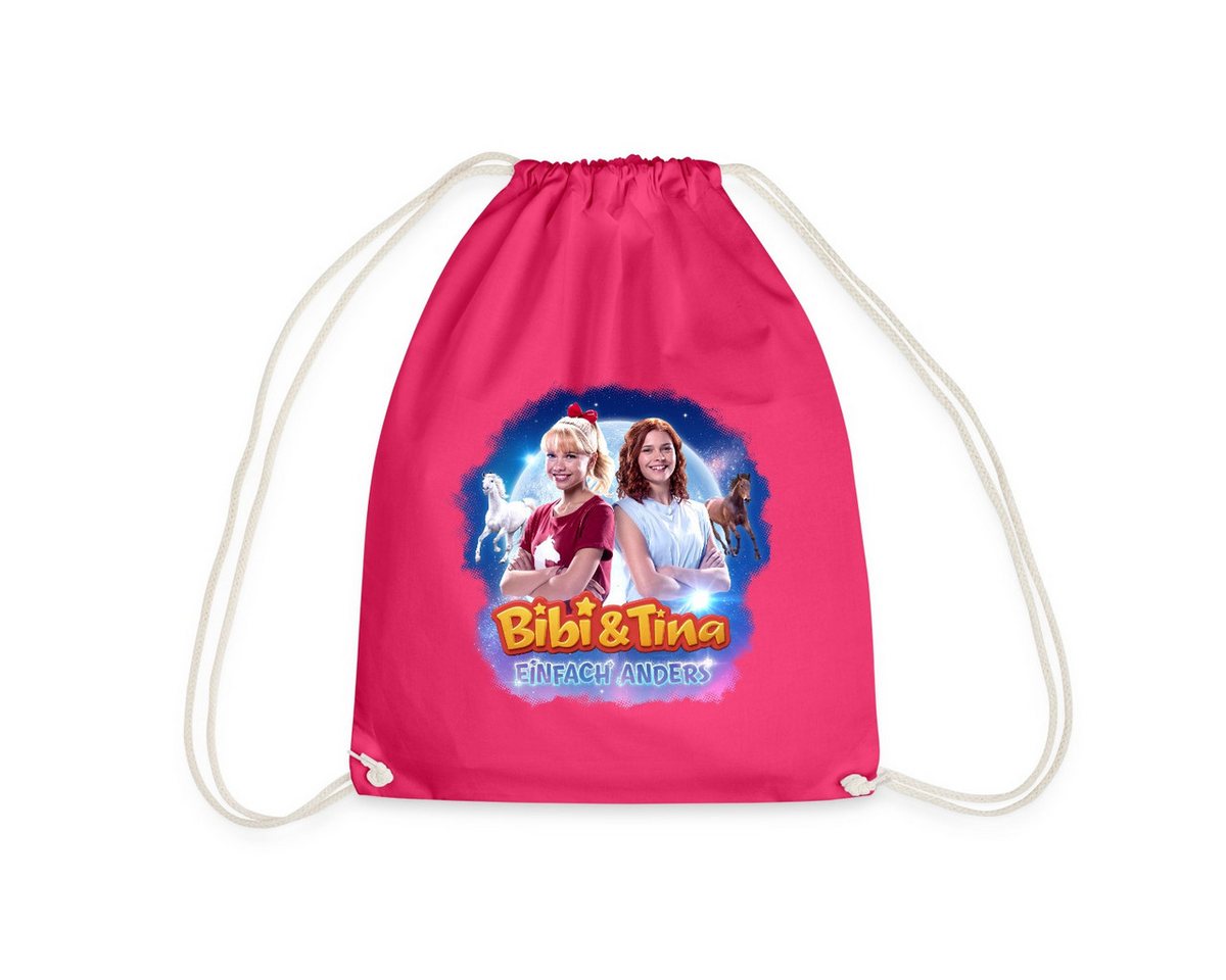 Spreadshirt Turnbeutel Bibi & Tina Einfach Anders Kinoplakat Turnbeutel (1-tlg) von Spreadshirt