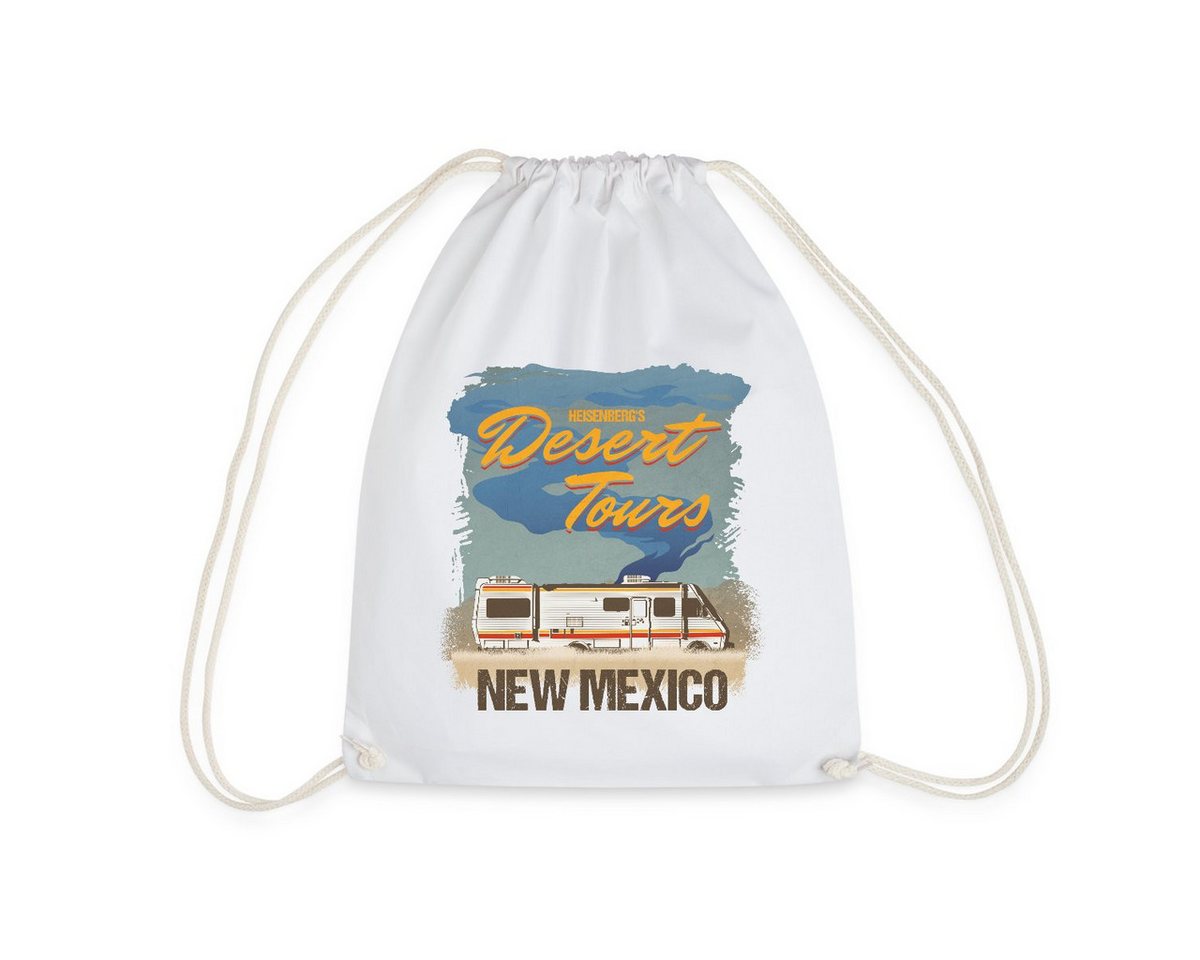 Spreadshirt Turnbeutel Breaking Bad Desert Tours New Mexico Turnbeutel (1-tlg) von Spreadshirt