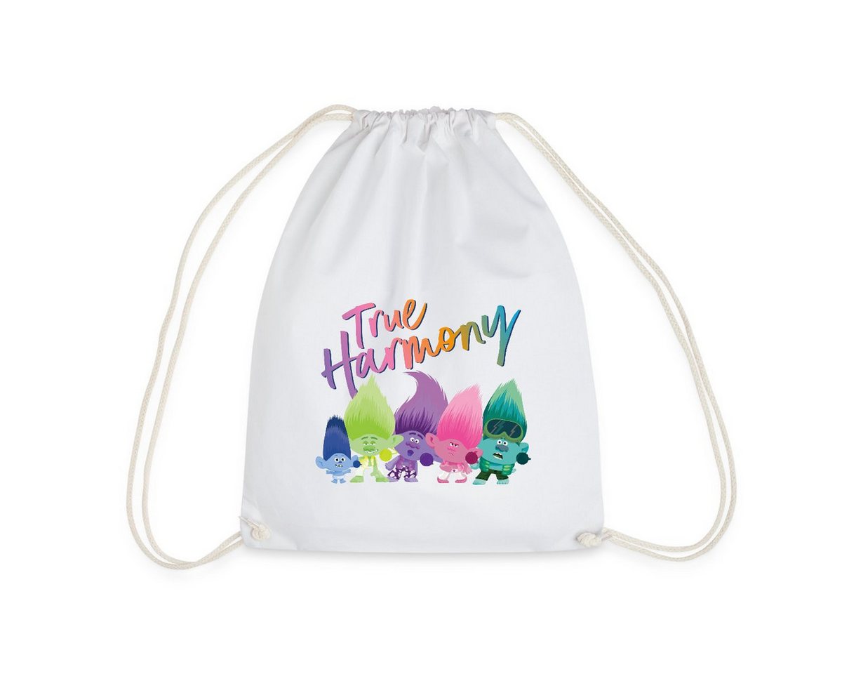 Spreadshirt Turnbeutel Bunte Trolls True Harmony Turnbeutel (1-tlg) von Spreadshirt