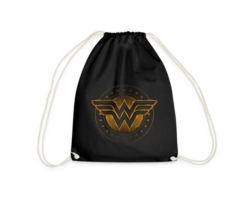 Spreadshirt Turnbeutel DC Comics Wonder Woman Logo Mit Sternchen Turnbeutel (1-tlg) von Spreadshirt