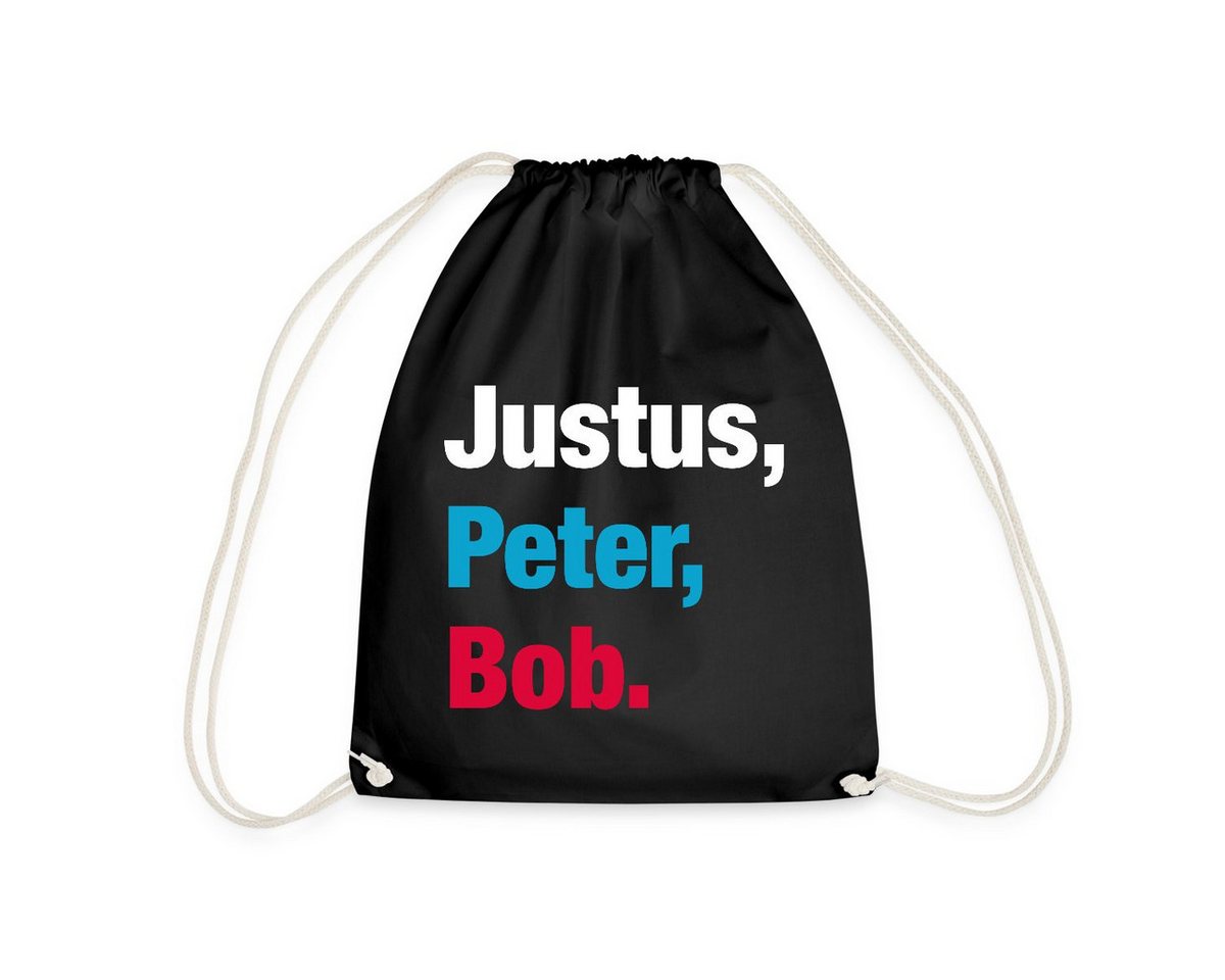 Spreadshirt Turnbeutel Die Drei Fragezeichen Kids Justus, Peter, Bob. Turnbeutel (1-tlg) von Spreadshirt