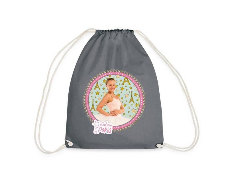 Spreadshirt Turnbeutel Find me in Paris Lena Grisky Turnbeutel (1-tlg) von Spreadshirt