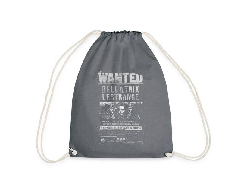 Spreadshirt Turnbeutel Harry Potter Bellatrix Lestrange Wanted Poster Turnbeutel (1-tlg) von Spreadshirt