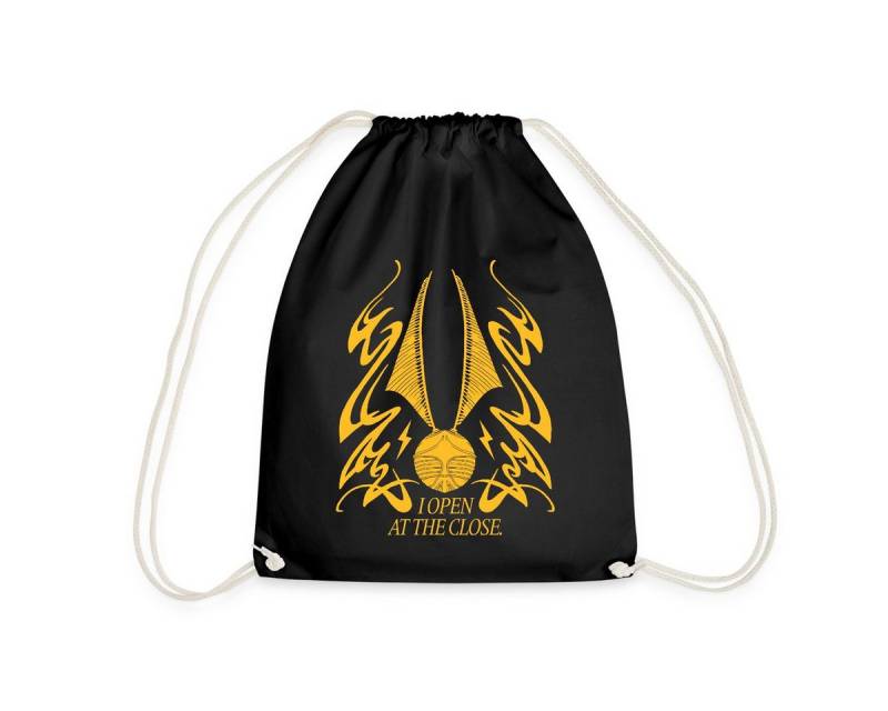 Spreadshirt Turnbeutel Harry Potter Goldener Schnatz I Open At The Close Turnbeutel (1-tlg) von Spreadshirt