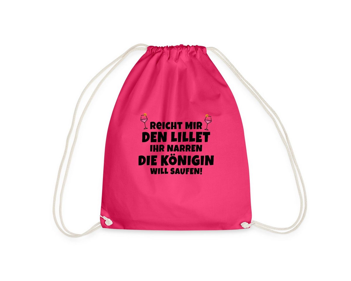 Spreadshirt Turnbeutel Lillet Königin Will Saufen Turnbeutel (1-tlg) von Spreadshirt