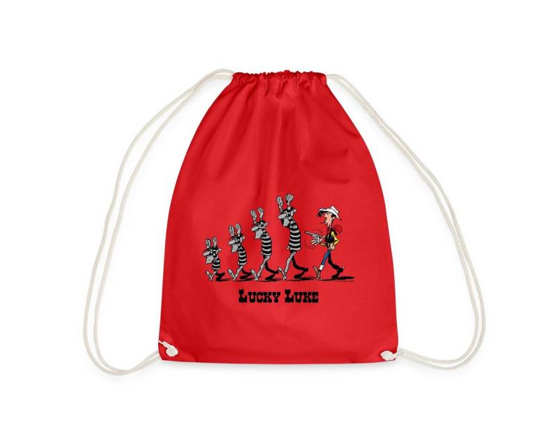 Spreadshirt Turnbeutel Lucky Luke Verhaftet Dalton Brüder Turnbeutel (1-tlg) von Spreadshirt