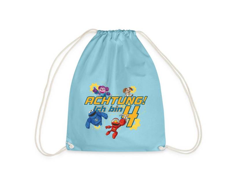 Spreadshirt Turnbeutel Mecha Builders Kinderhelden Team Achtung Ich Bin 4 Turnbeutel (1-tlg) von Spreadshirt