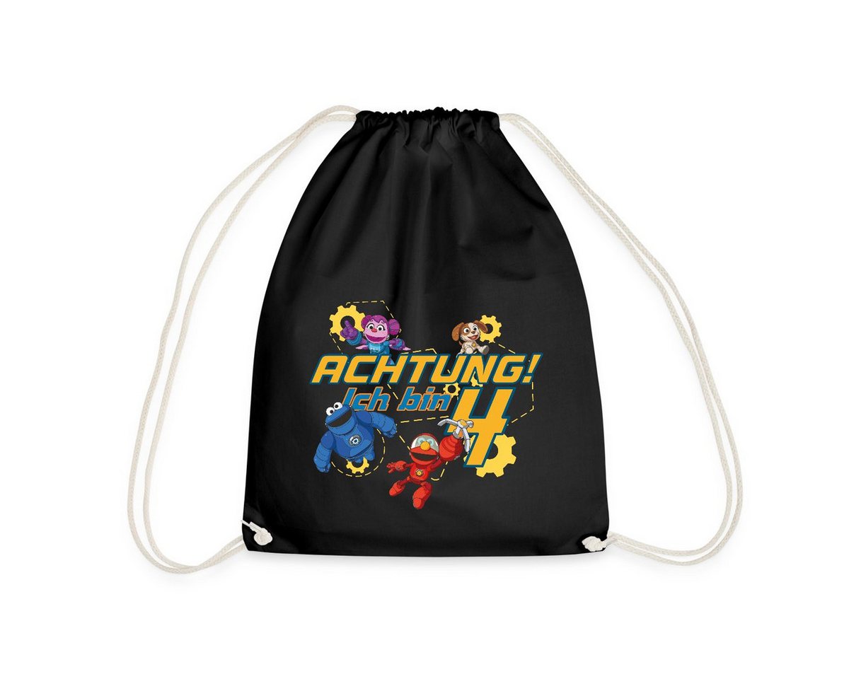Spreadshirt Turnbeutel Mecha Builders Kinderhelden Team Achtung Ich Bin 4 Turnbeutel (1-tlg) von Spreadshirt