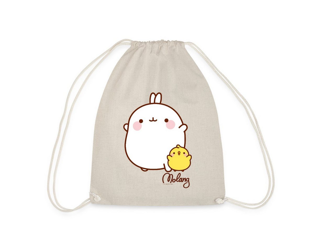 Spreadshirt Turnbeutel Molang Piu Piu Freunde Turnbeutel (1-tlg) von Spreadshirt