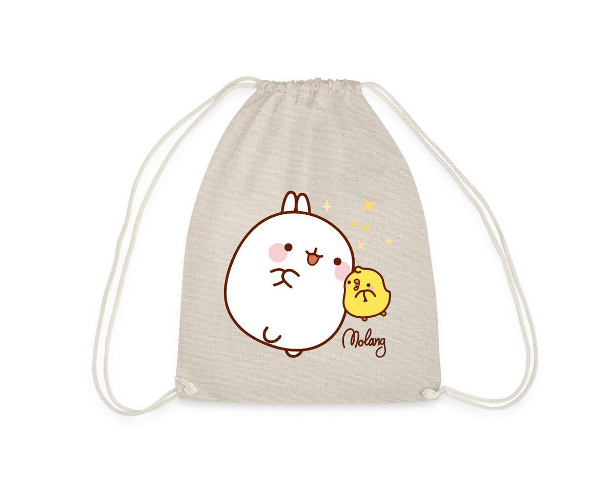 Spreadshirt Turnbeutel Molang Piu Piu Sterne Turnbeutel (1-tlg) von Spreadshirt