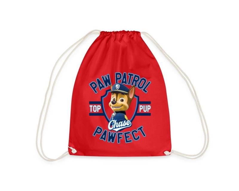 Spreadshirt Turnbeutel Paw Patrol Chase Pawfect Turnbeutel (1-tlg) von Spreadshirt
