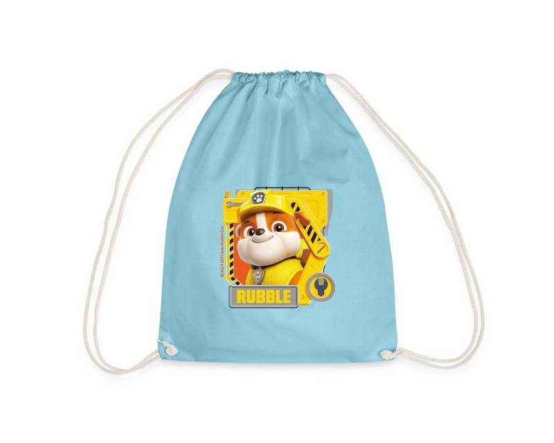 Spreadshirt Turnbeutel Paw Patrol Rubble Charakterdesign Turnbeutel (1-tlg) von Spreadshirt
