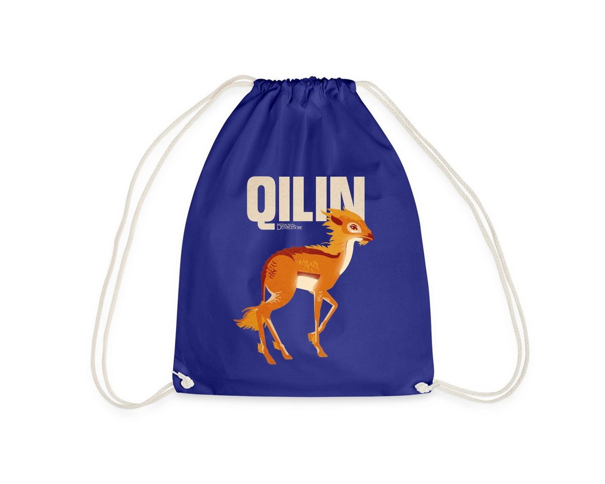 Spreadshirt Turnbeutel Phantastische Tierwesen 3 Qilin Einhorn Turnbeutel (1-tlg) von Spreadshirt