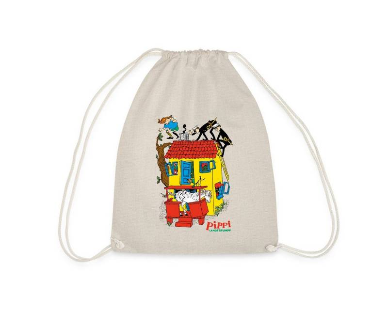 Spreadshirt Turnbeutel Pippi Langstrumpf Villa Kunterbunt Turnbeutel (1-tlg) von Spreadshirt