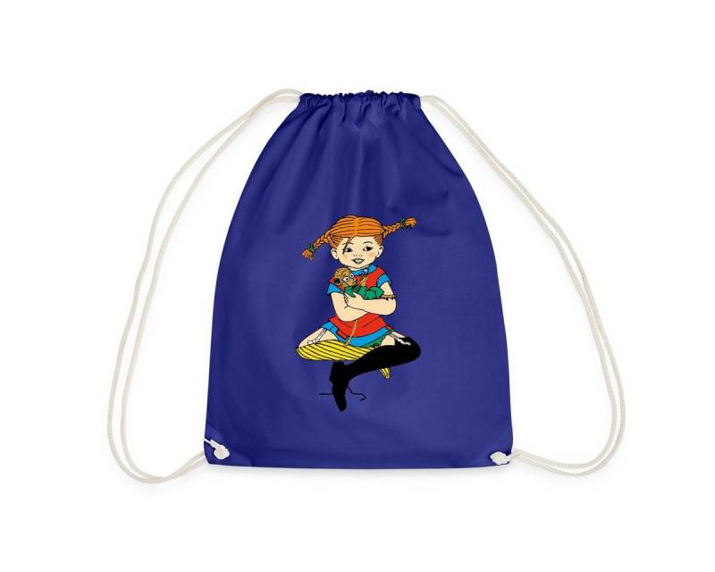 Spreadshirt Turnbeutel Pippi Langstrumpf Zusammen Mit Herr Nilsson Turnbeutel (1-tlg) von Spreadshirt