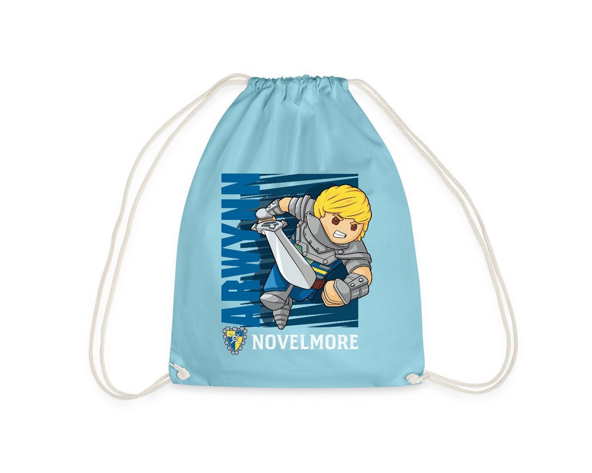 Spreadshirt Turnbeutel Playmobil Novelmore Charakter Arwynn Turnbeutel (1-tlg) von Spreadshirt