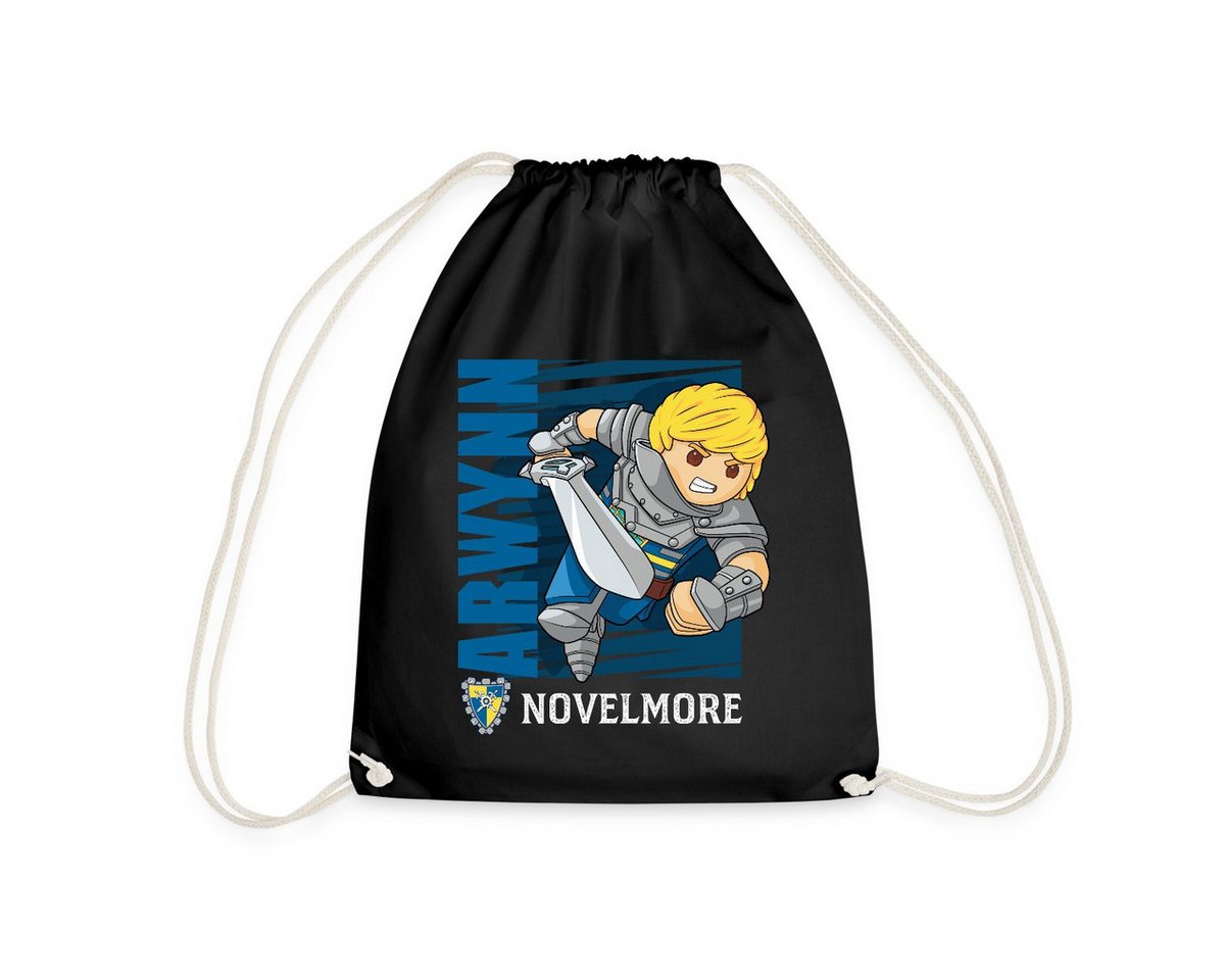 Spreadshirt Turnbeutel Playmobil Novelmore Charakter Arwynn Turnbeutel (1-tlg) von Spreadshirt