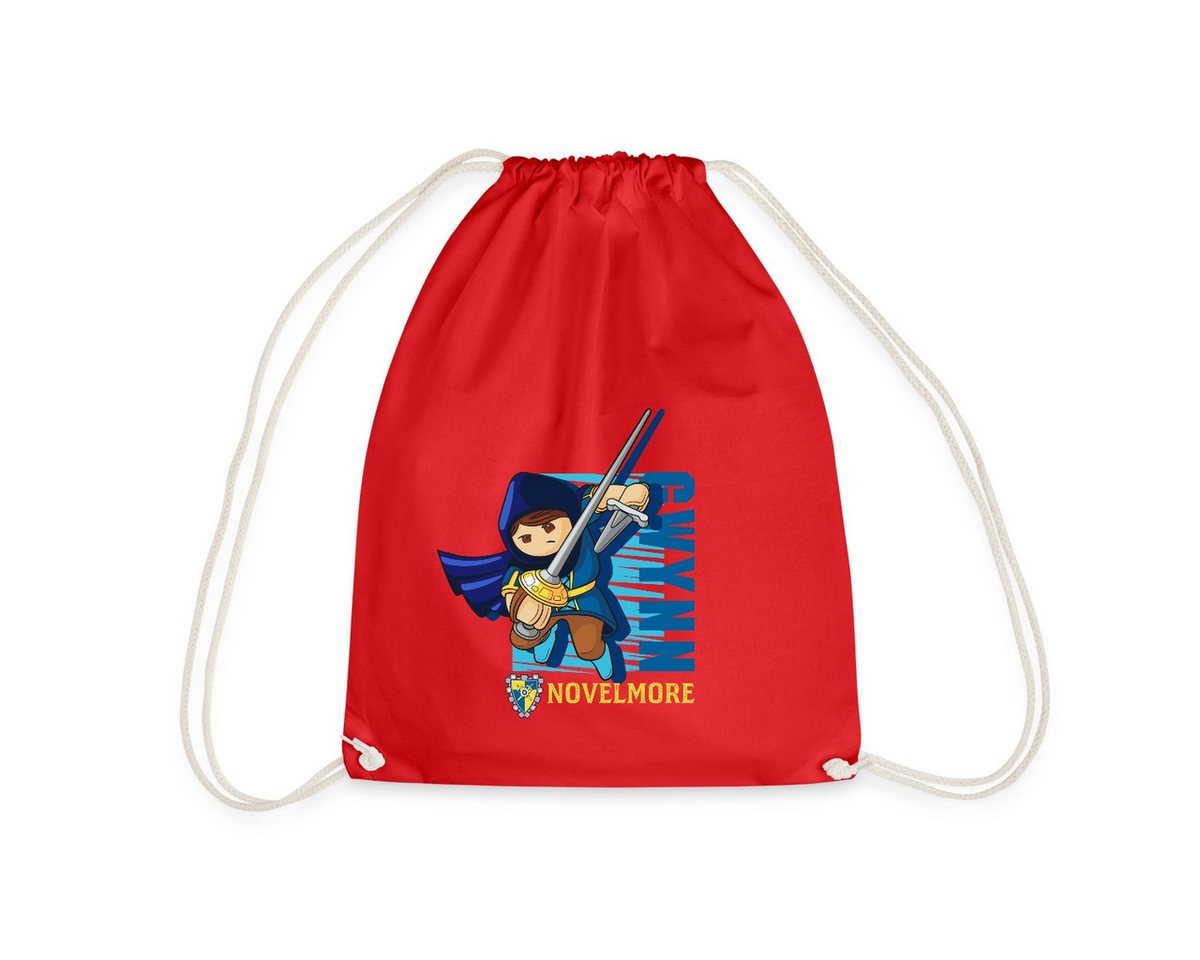 Spreadshirt Turnbeutel Playmobil Novelmore Charakter Gwynn Turnbeutel (1-tlg) von Spreadshirt