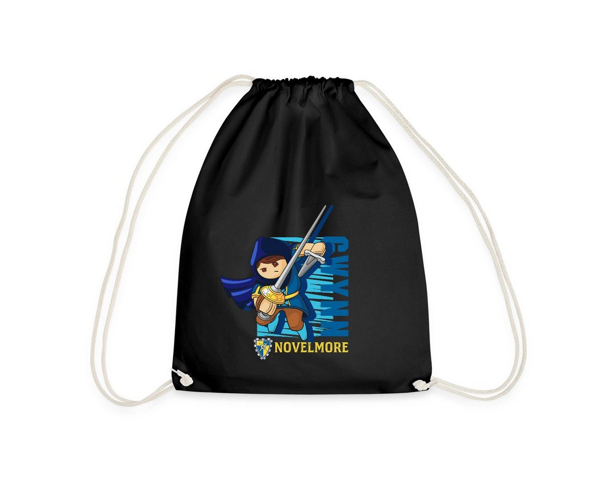 Spreadshirt Turnbeutel Playmobil Novelmore Charakter Gwynn Turnbeutel (1-tlg) von Spreadshirt