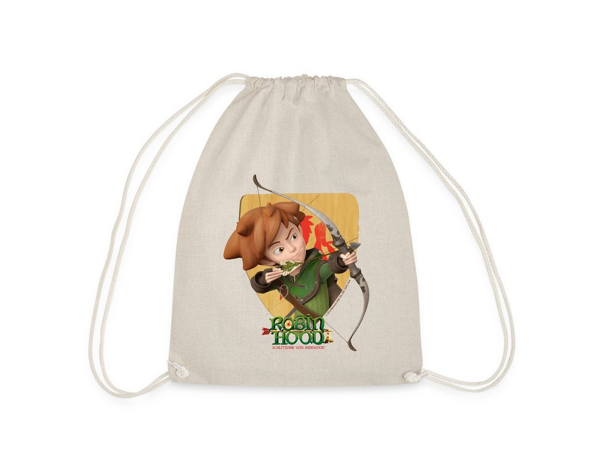 Spreadshirt Turnbeutel Robin Hood Schießt Mit Seinem Bogen Turnbeutel (1-tlg) von Spreadshirt
