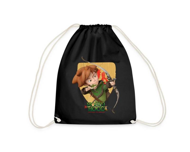Spreadshirt Turnbeutel Robin Hood Schießt Mit Seinem Bogen Turnbeutel (1-tlg) von Spreadshirt