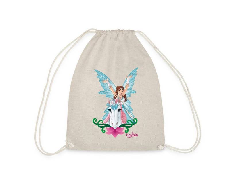 Spreadshirt Turnbeutel Schleich Bayala Elfe Eyela auf Einhorn Turnbeutel (1-tlg) von Spreadshirt