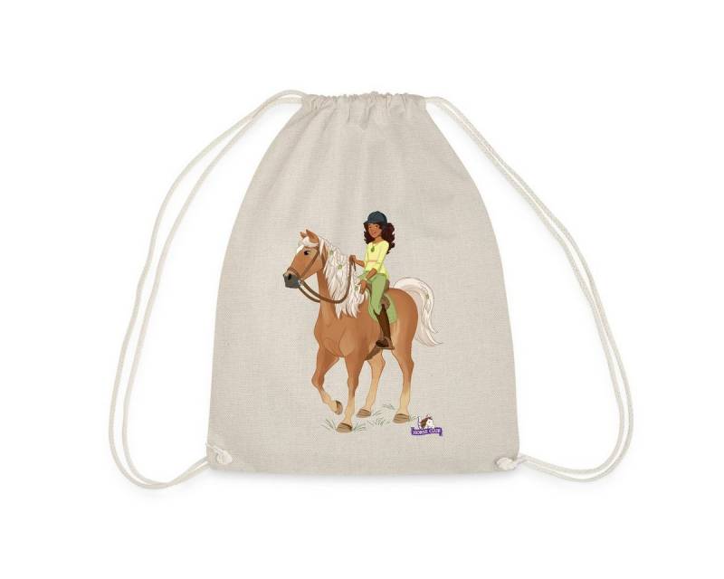 Spreadshirt Turnbeutel Schleich Horse Club Sarah posiert auf Mystery Turnbeutel (1-tlg) von Spreadshirt
