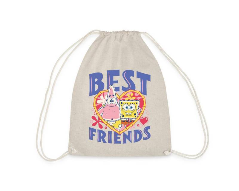 Spreadshirt Turnbeutel Spongebob Schwammkopf Und Patrick Beste Freunde Turnbeutel (1-tlg) von Spreadshirt