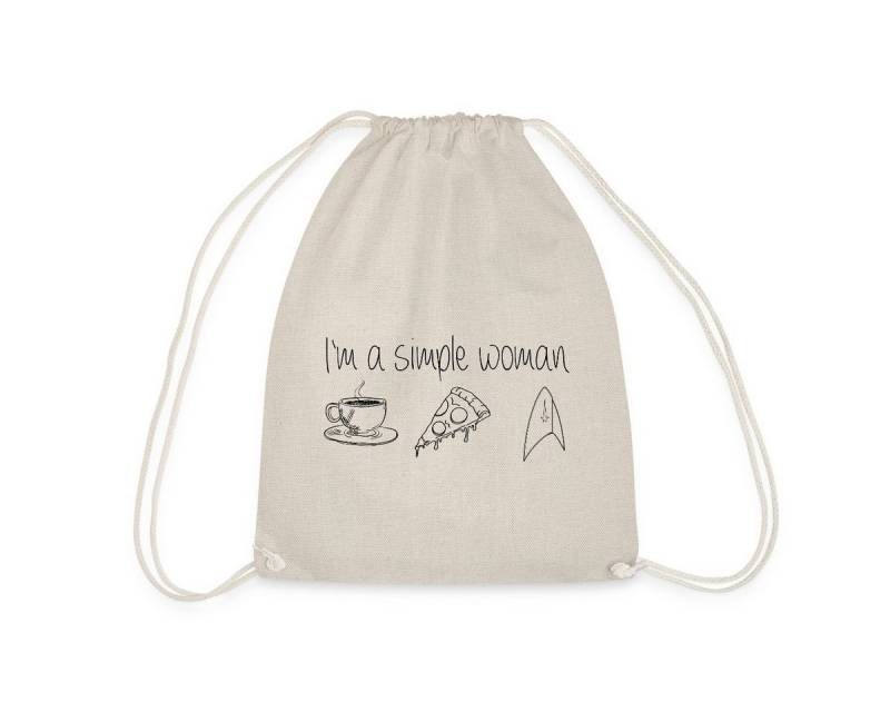 Spreadshirt Turnbeutel Star Trek Discovery I'm A Simple Woman Turnbeutel (1-tlg) von Spreadshirt