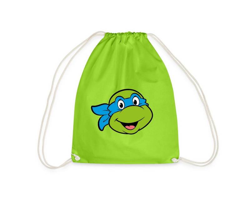 Spreadshirt Turnbeutel Teenage Mutant Ninja Turtles Leonardo Kostüm Turnbeutel (1-tlg) von Spreadshirt