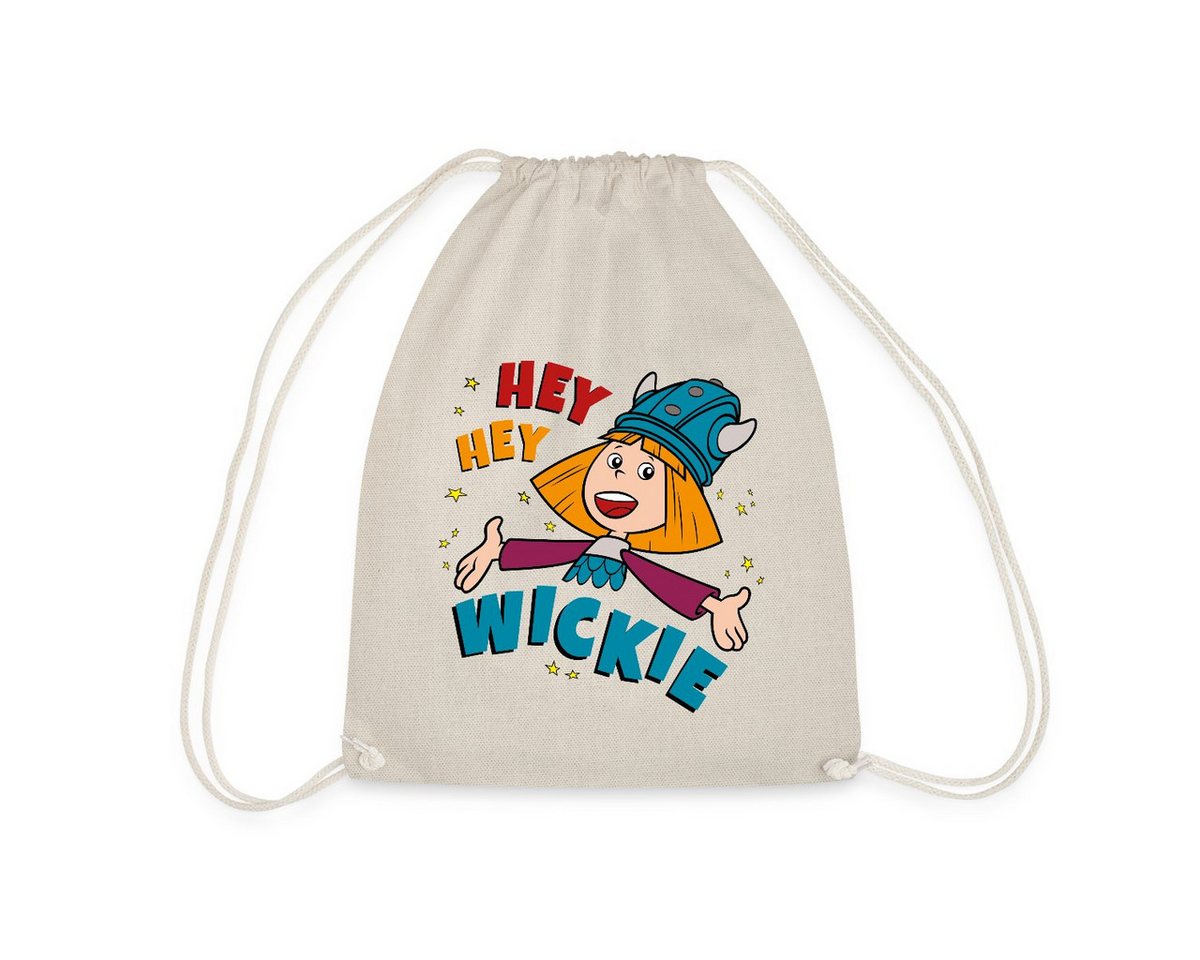 Spreadshirt Turnbeutel Wickie Und Die Starken Männer Hey Hey Wickie Turnbeutel (1-tlg) von Spreadshirt