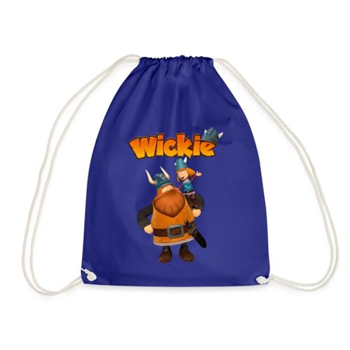 Spreadshirt Wickie Und Die Starken Männer Wickie Mit Papa Halvar Turnbeutel, One size, Königsblau Spreadshirt Wickie Und Die Starken Männer Wickie Mit Papa Halvar Turnbeutel, One size, Königsblau von Spreadshirt