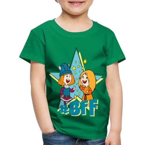 Spreadshirt Wickie Und Die Starken Männer Ylvi #BBF Kinder Premium T-Shirt, 98/104 (2 Jahre), Kelly Green von Spreadshirt