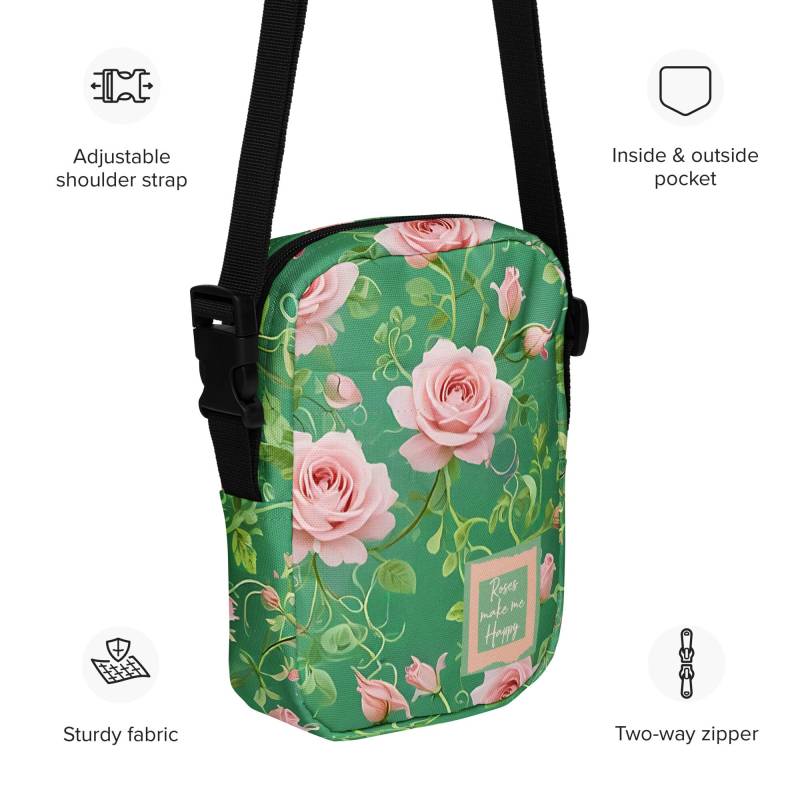 Handliche Handytasche - Roses Make Me Happy Spreewaldliebe von Spreewaldliebe