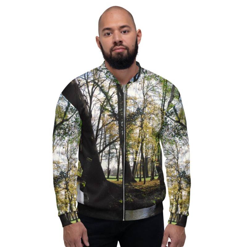 Unisex Bomberjacke | xs-3xl - Spreeufer Spreewaldliebe von Spreewaldliebe