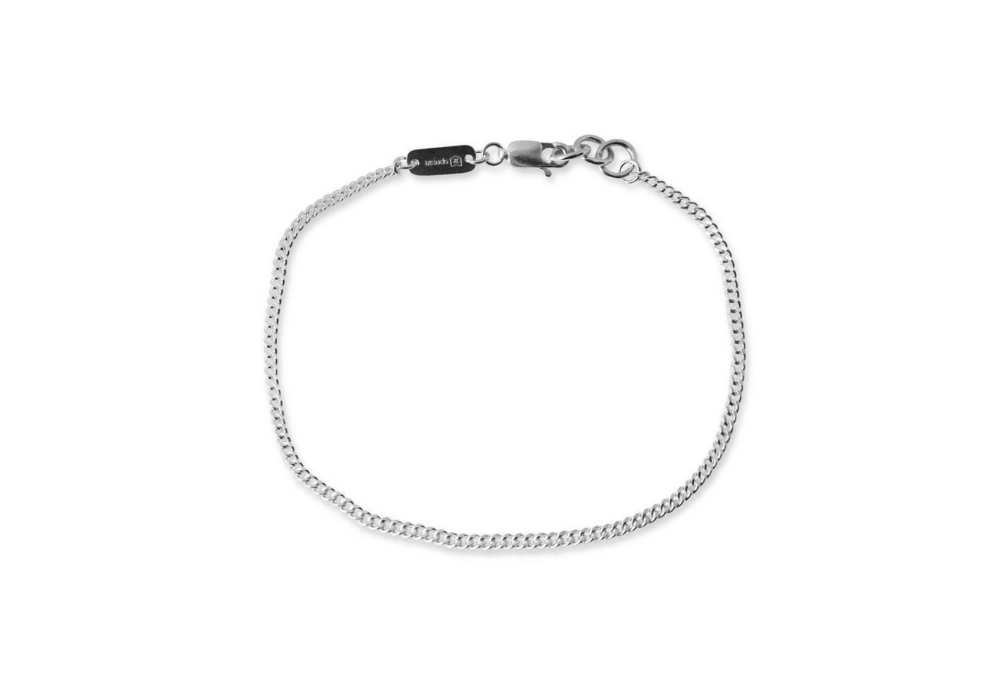 Sprezzi Fashion Silberarmband Herren Silberarmband aus 925er Sterling Silber massiv Gliederarmband, Silber, verstellbar von Sprezzi Fashion