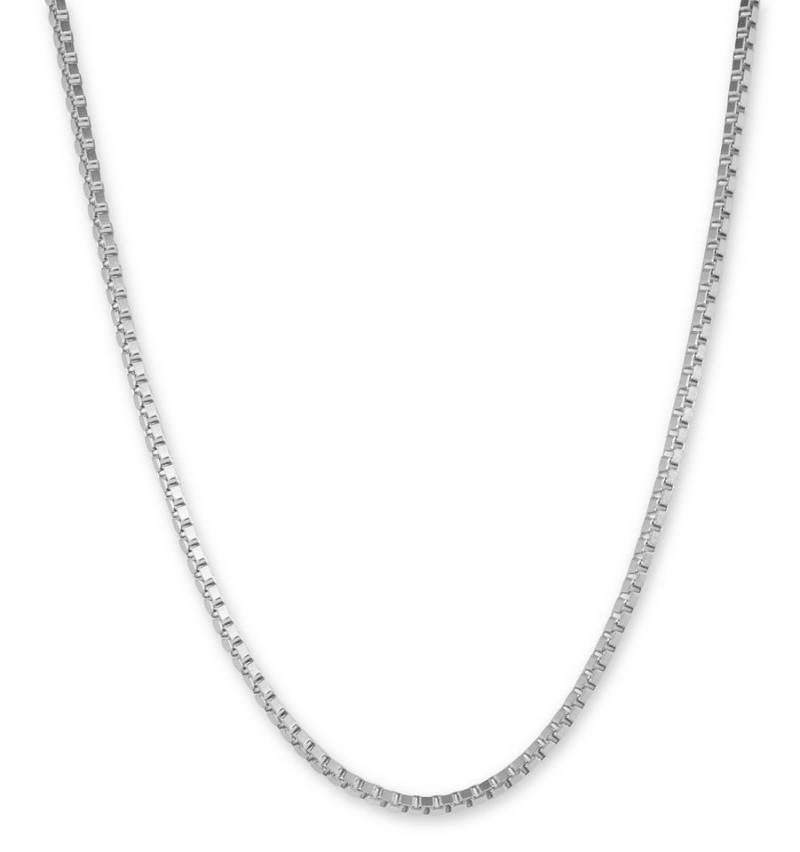 Sprezzi Fashion Silberkette Herren Halskette 925 Silber Box Stil verstellbar massiv hochwertig, robust, verstellbare Länge von Sprezzi Fashion