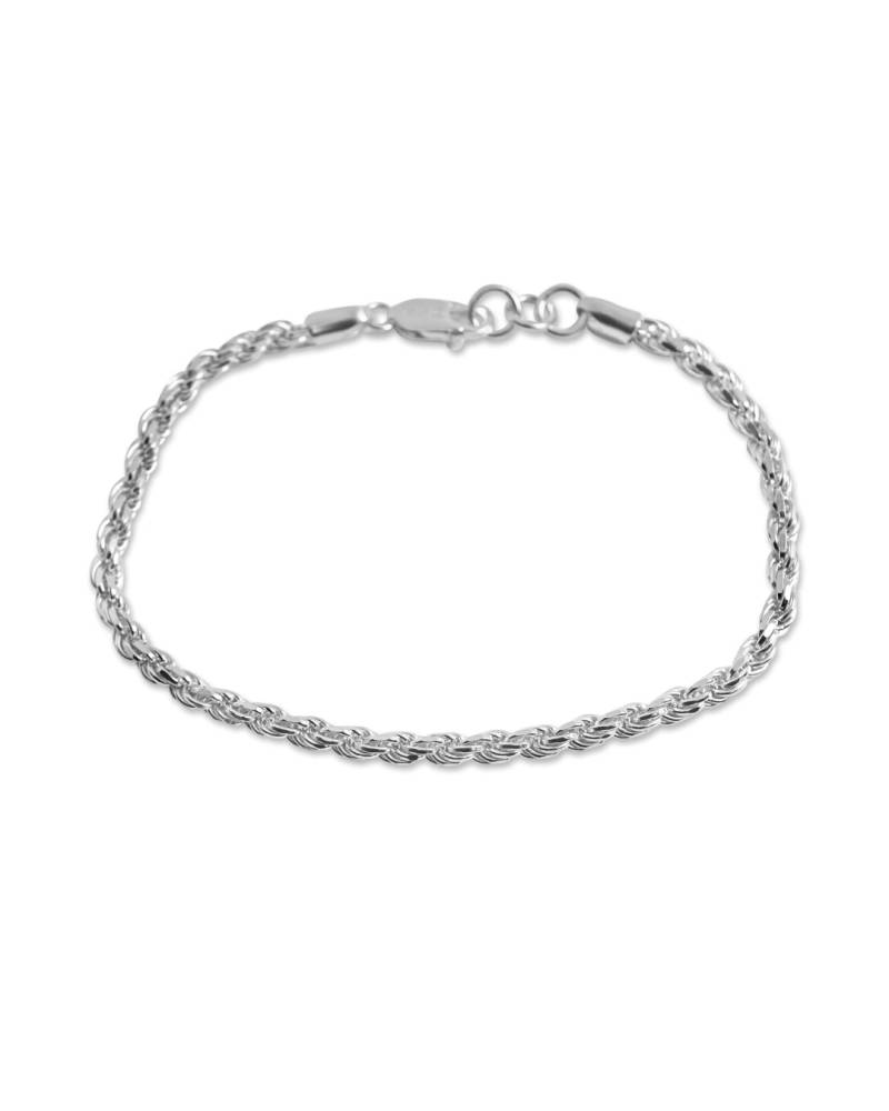 925 Sterling Silver Armband [Rope] von Sprezzi