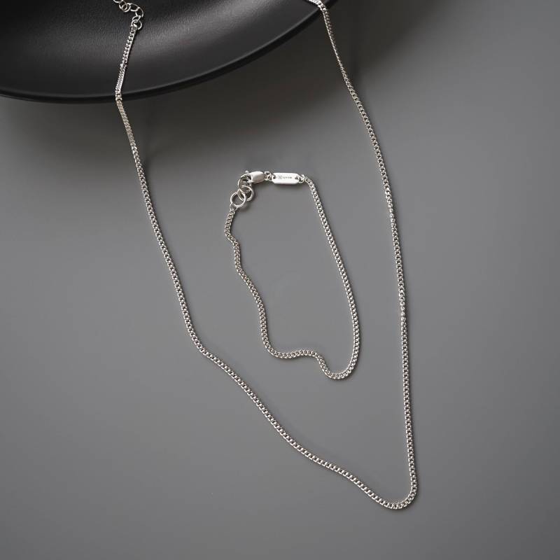 Curb Armband und Halskette Set von Sprezzi