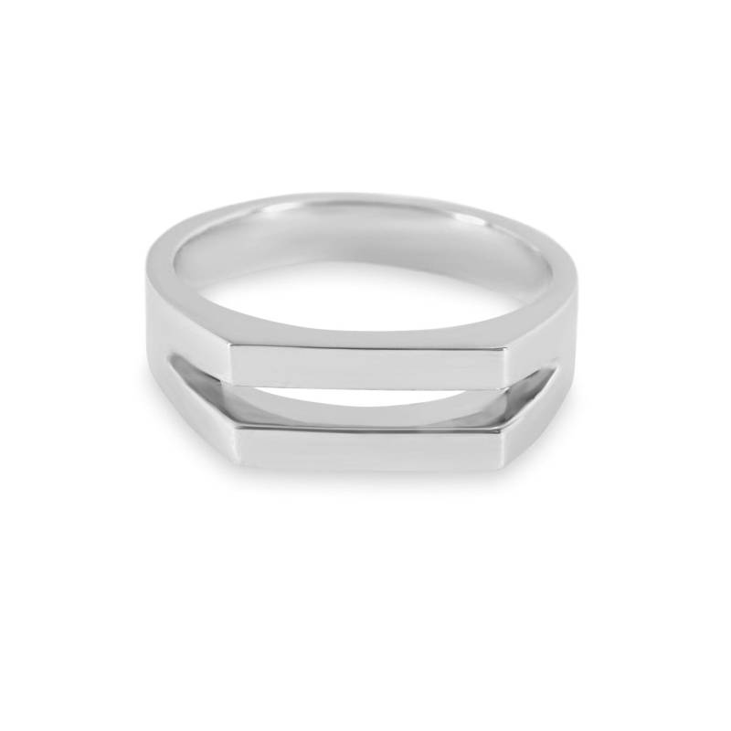 Ring Split Silber und Gold von Sprezzi