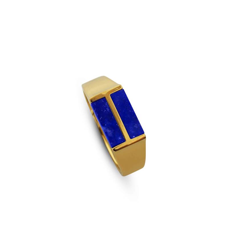 Ring mit doppeltem Lapis Stein von Sprezzi