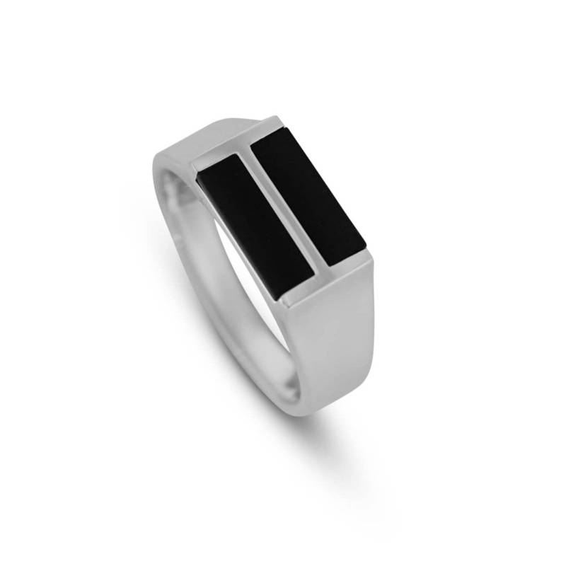 Ring mit doppeltem Onyx Stein von Sprezzi