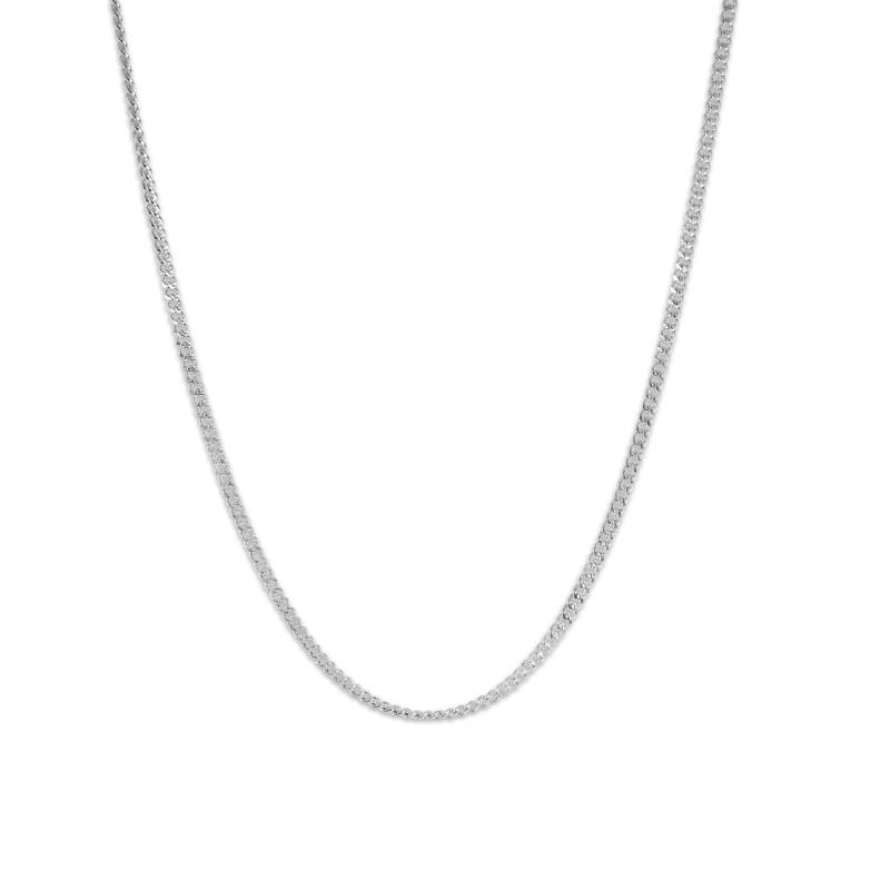 Herren-Halskette Im Panzerketten-Stil, 51 cm, 925Er Sterlingsilber, Verstellbar Und Poliert, Moderner Schmuck, Elegantes Geschenk von SprezziFashion