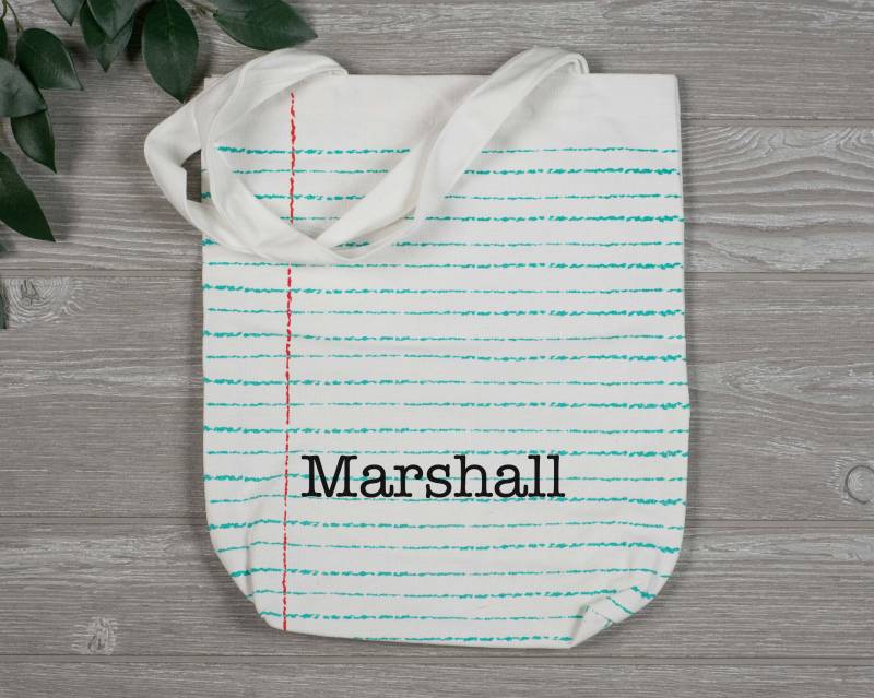 Personalisierte Zurück Zur Schule Notebook Tasche - Kinder Hausaufgaben Tote Personalisierte Zurück Zur Schule Notebook Tasche - Kinder Hausaufgaben Tote von SprigsandTwine