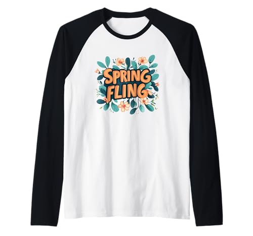 Happy Spring Fling Emblem Kostüm für Erwachsene und Kinder Raglan Happy Spring Fling Emblem Kostüm für Erwachsene und Kinder Raglan von Spring Fling Outfit
