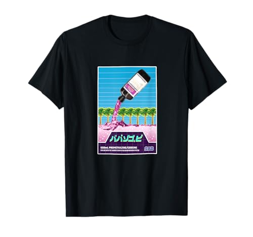 Spring Lean Saboy Codeinhemd T-Shirt - Herren - Unisex-Erwachsene - Schwarz - S - Kurzarm - Klassische Passform - Retro - Frühling - 1 Count Spring Lean Saboy Codeinhemd T-Shirt - Herren - Unisex-Erwachsene - Schwarz - S - Kurzarm - Klassische Passform - Retro - Frühling - 1 Count von Spring Lean Saboy Codeine Tee
