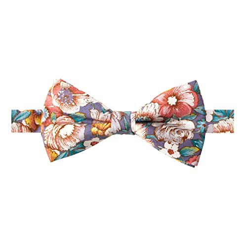 Spring Notion Herren-Fliege aus Baumwolle mit Blumenmuster, passend zu David's Bridals, 53-Lavendel-Haze, Einheitsgröße Spring Notion Herren-Fliege aus Baumwolle mit Blumenmuster, passend zu David's Bridals, 53-Lavendel-Haze, Einheitsgröße von Spring Notion