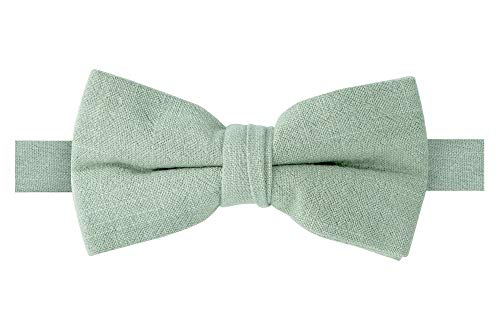 Spring Notion Herren-Fliege aus Leinen-Mischgewebe, Salbei, Einheitsgröße Spring Notion Herren-Fliege aus Leinen-Mischgewebe, Salbei, Einheitsgröße von Spring Notion