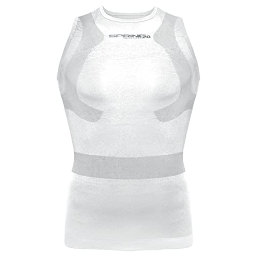 Ärmelloses Trikot für Herren, Modell 56 Spring Revolution, Weiß L Ärmelloses Trikot für Herren, Modell 56 Spring Revolution, Weiß L von Spring Revolution 2.0