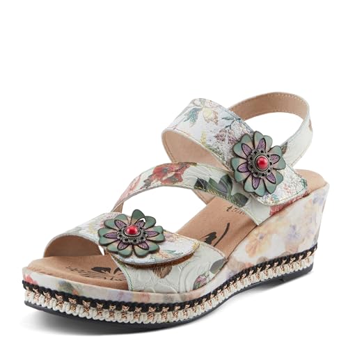 Spring Step L'Artiste Blissful Damen-Sandalen, Ice Multi, 5.5-6 Spring Step L'Artiste Blissful Damen-Sandalen, Ice Multi, 5.5-6 von Spring Step L'Artiste